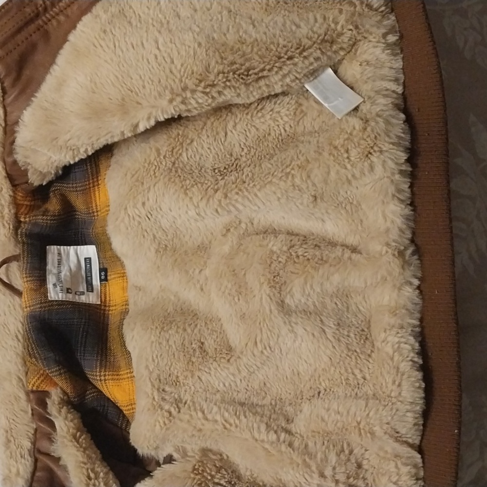 BABY CLUB Faux leather jacket size 86 - Picture 3 of 6
